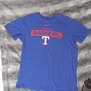 Nike Blue Texas Rangers Tee